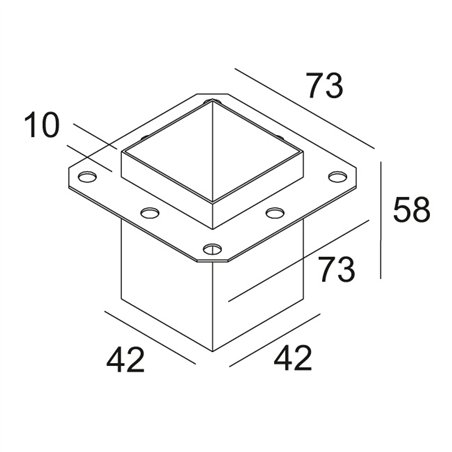 Delta Light CONCRETE BOX 151