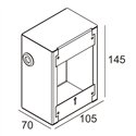 Delta Light CONCRETE BOX 186