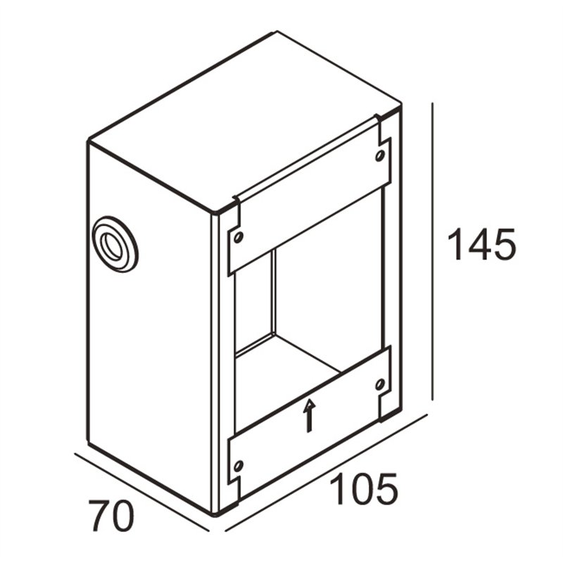Delta Light CONCRETE BOX 186