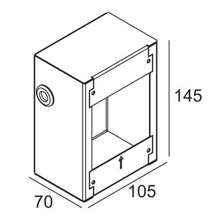 Delta Light CONCRETE BOX 186