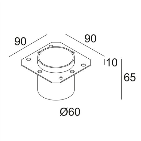 Delta Light CONCRETE BOX 188