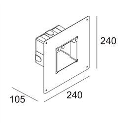 Delta Light CONCRETE BOX 192