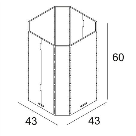 Delta Light CONCRETE BOX TR 154