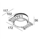 Delta Light MOUNTING KIT R102 TRIMLESS O.F.A.