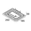 Delta Light MOUNTING KIT 2 LARGE MINIGRID 67