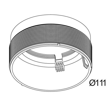 Delta Light MOUNTING KIT R102 TRIMLESS WSC