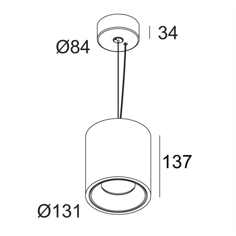 Delta Light BOXY XL R C Hängelampe