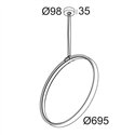 Delta Light SUPERLOOP VC 70 SBL Suspension lamp