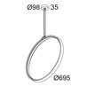 Delta Light SUPERLOOP VC 70 SBL Hängelampe