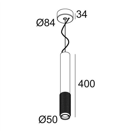 Delta Light PUNK 451 C DIM8 Suspension lamp