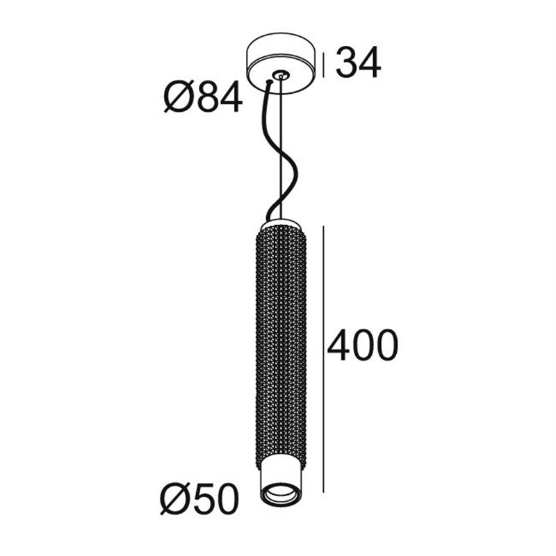 Delta Light PUNK 452 C DIM8 Hängelampe