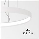 Delta Light SUPERLOOP HC 250 SBL Suspension lamp