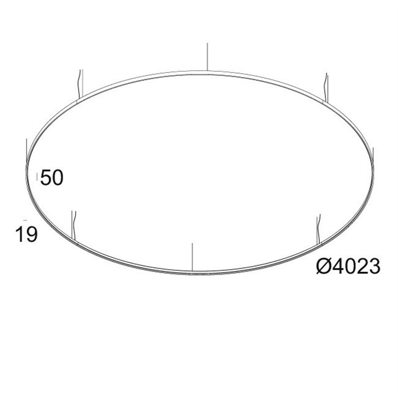 Delta Light SUPERLOOP HC 400 SBL Hängelampe