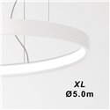 Delta Light SUPERLOOP HC 500 SBL Suspension lamp