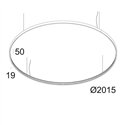 Delta Light SUPERLOOP HC 200 MDL Suspension lamp