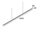 Delta Light INFORM SQ P144-5 DOWN Suspension lamp
