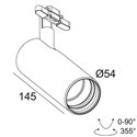 Delta Light SOLI - 52 SHHH NLT track lighting fixture