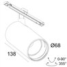 Delta Light SOLI - 66 NLT Q-DIM Schienenbeleuchtung