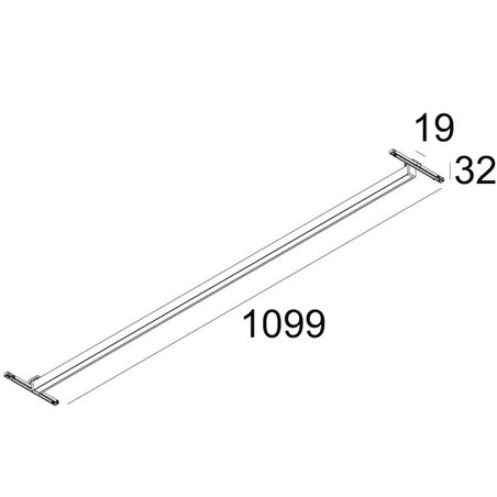 Delta Light SOLI - LINE 110 DOWN Q-DIM track lighting fixture