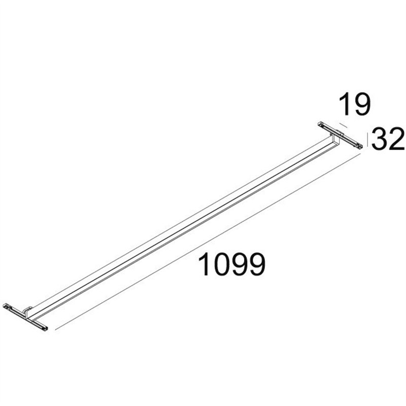 Delta Light SOLI - LINE 110 DOWN MDL Track lighting fixture