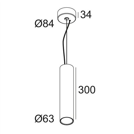 Delta Light SPY C DIM8 Suspension lamp