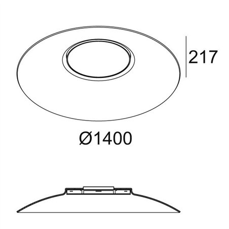 Delta Light ZOOVER 140 DARK GREY Suspension lamp