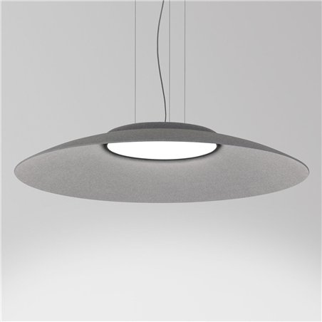 Delta Light ZOOVER 140 LIGHT GREY Suspension lamp
