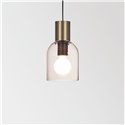 Delta Light MANTELLO GLASS L1523 E27 AMBER Suspension lamp