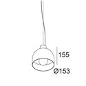 Delta Light MANTELLO L1515 E27 Suspension lamp