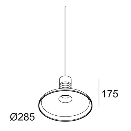 Delta Light MILES C2 Suspension lamp