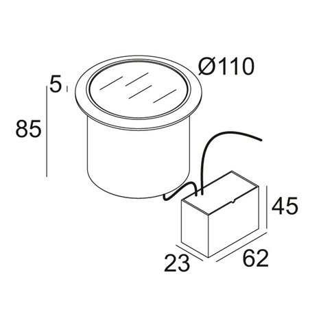 Delta Light LOGIC 90 R A Recessed spot