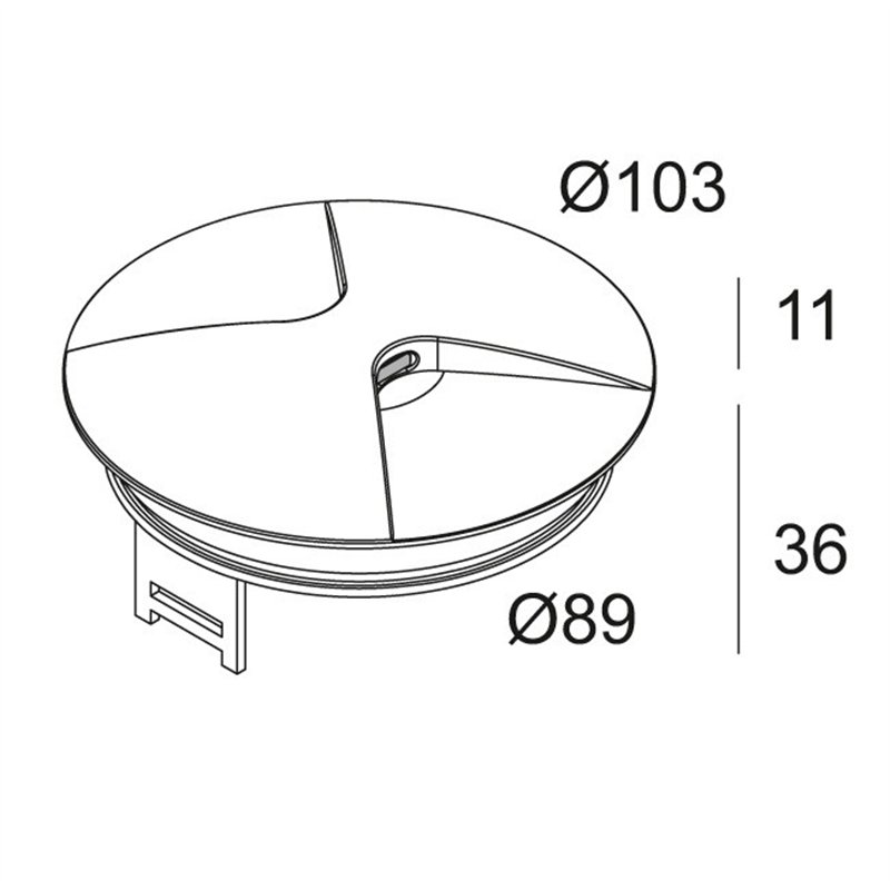 Delta Light LOGIC F2 Bodenlampe