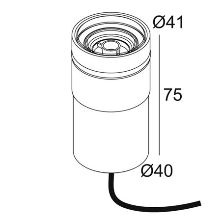 Delta Light LOGIC 40 R Recessed lamp