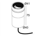 Delta Light LOGIC 40 R MOON Recessed lamp