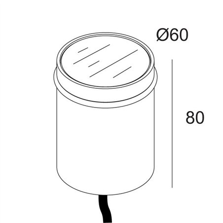 Delta Light LOGIC 60 R 24V Recessed lamp