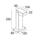 Delta Light TIMON 25 830 Floor lamp