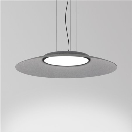 Delta Light ZOOVER 120 DOWN-UP LIGHT GREY Suspension lamp