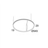Delta Light SUPERLOOP SLIM OUT 90 SBL Hängelampe