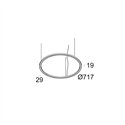 Delta Light SUPERLOOP SLIM DOWN 70 SBL Suspension lamp