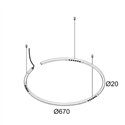 Delta Light LASS-OH! R65 - 3 Suspension lamp