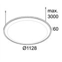 Delta Light SOLI - SHHH 120 C SCARLET Suspension lamp