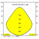Delta Light Toupe E27 Adm suspension lamp
