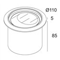 Delta Light LOGIC R A WALLWASH 24V Recessed lamp