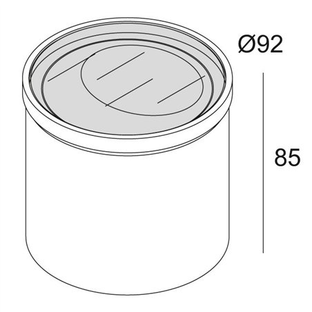 Delta Light LOGIC 90 R WALLWASH SBL Recessed lamp