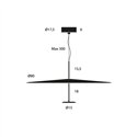 Lumina Dot 800 Suspension lamp
