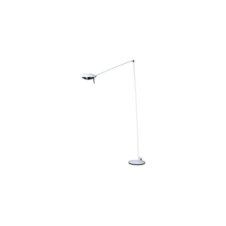 Lumina Elle Classic floor lamp with adjustable arm and integrated cord dimmer