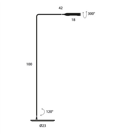 Lumina Flo Lounge Floor lamp