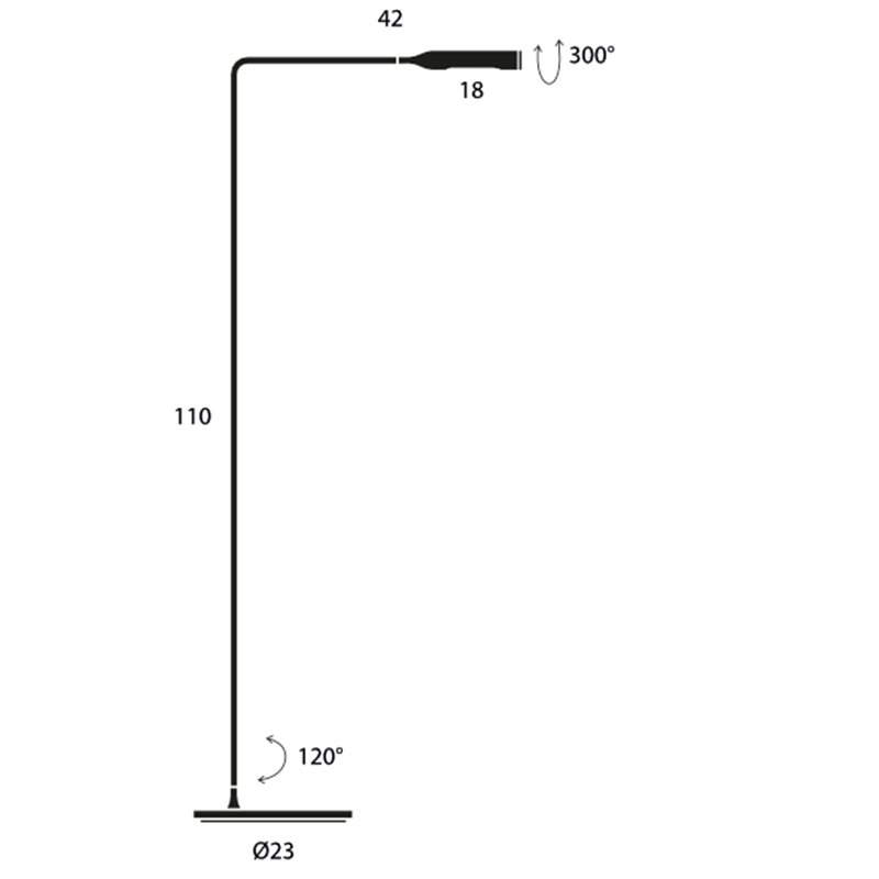Lumina Flo Floor Stehlampe