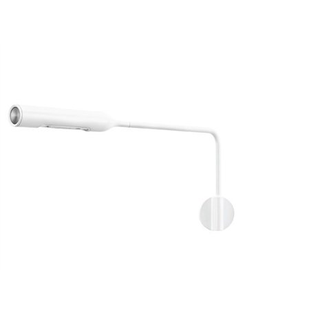Lumina Flo Wall M wall lamp without LED power supply with rotatable head and two-step dimmer