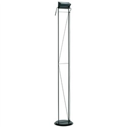 Lumina Opus Classic floor lamp with adjustable head, dimmable with cord dimmer.
